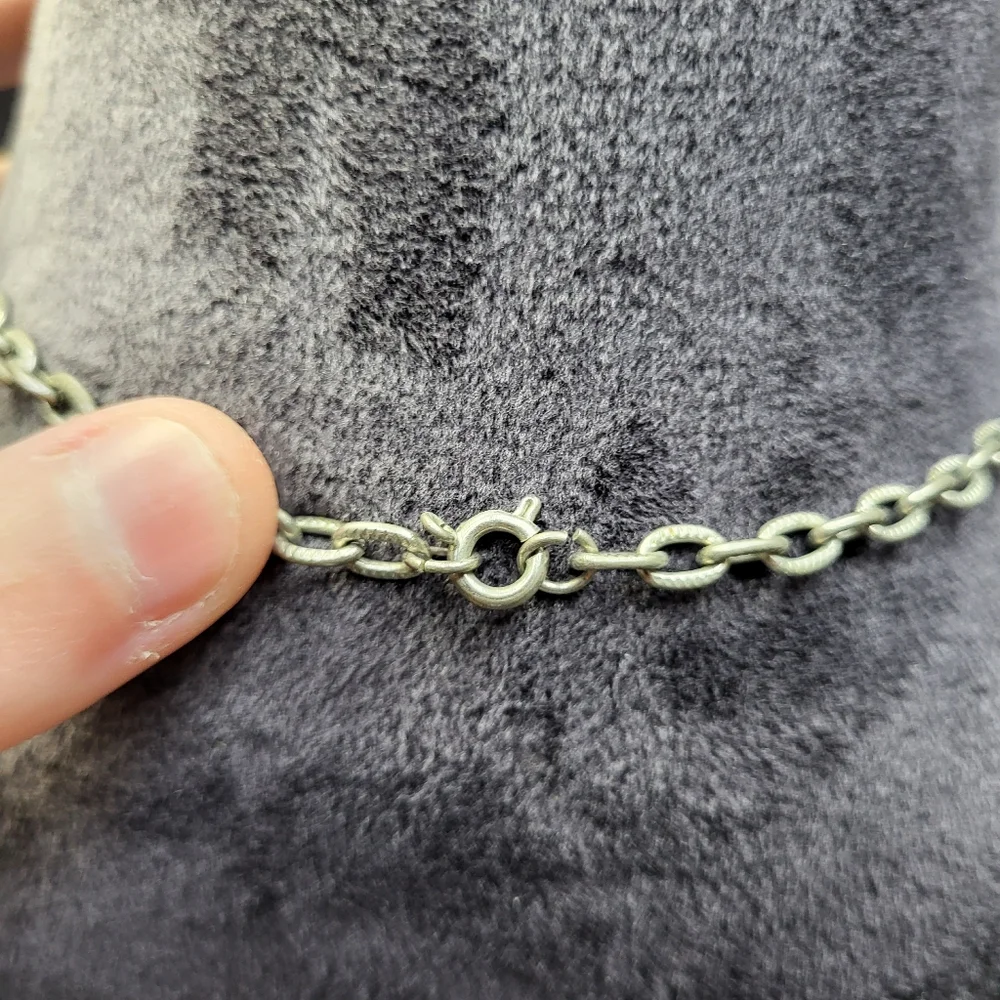Metal Bunny Pendant Necklace